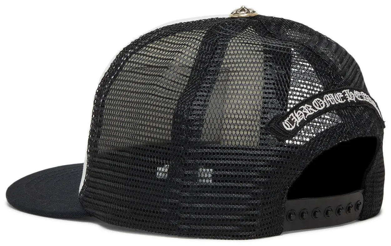 CHROME HEARTS- Black/white Matty boy CH Cap