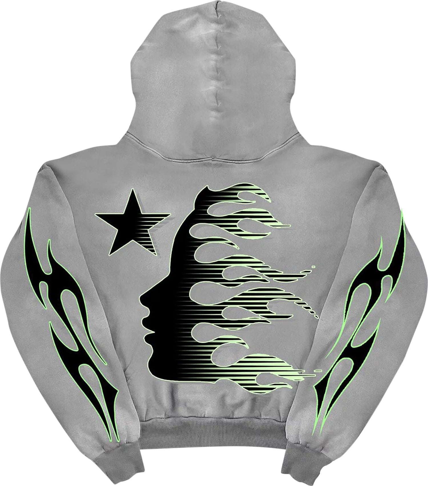HELLSTAR- Sports Core Logo Hoodie 'Grey'