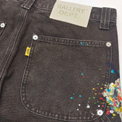 Carpenter Flare brown paintsplash