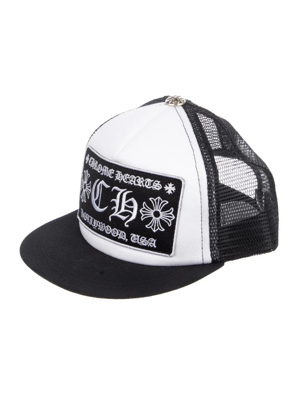 Ch Hollywood Trucker Hat 'Black/White'