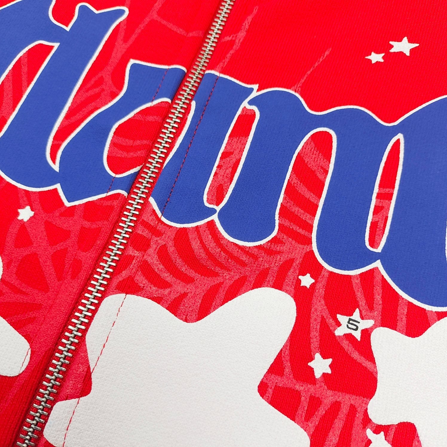 Atlanta Zip Up Hoodie 'Red'