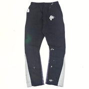 Logo Flare Sweatpants Heather Navy