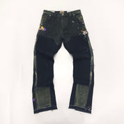 Carpenter Flare navy paintsplash