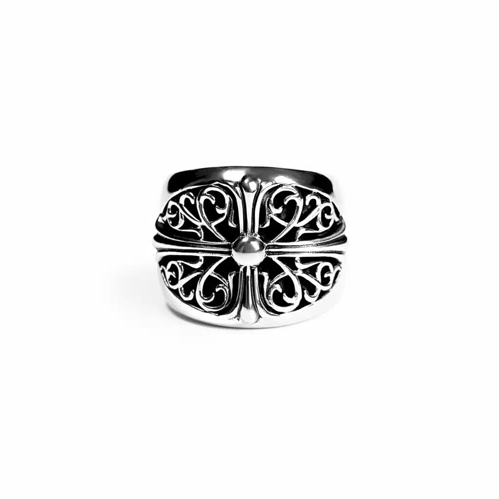 CHROME HEARTS- keeper ring 925