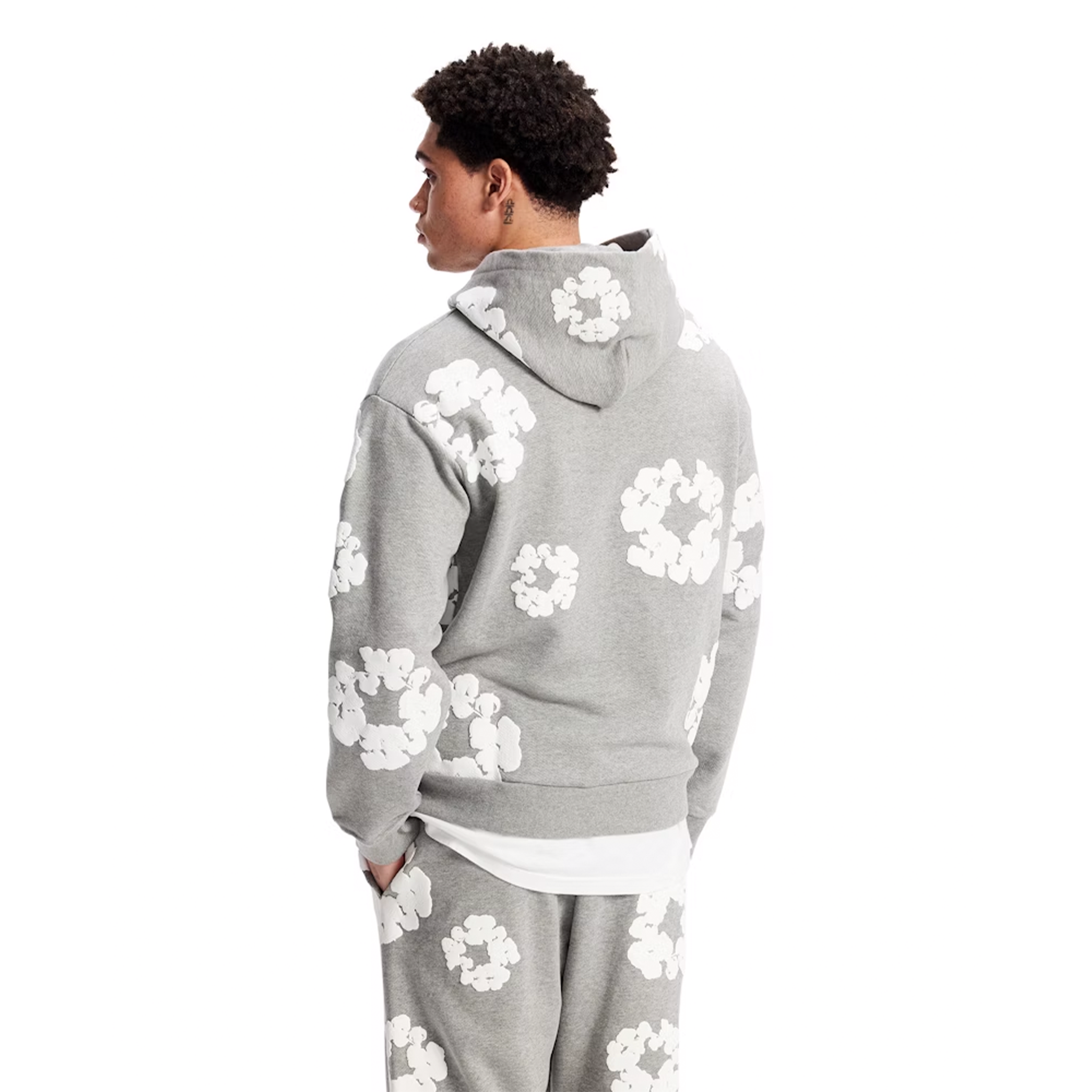 The Cotton Wreath Sweatshirt 'Grey'