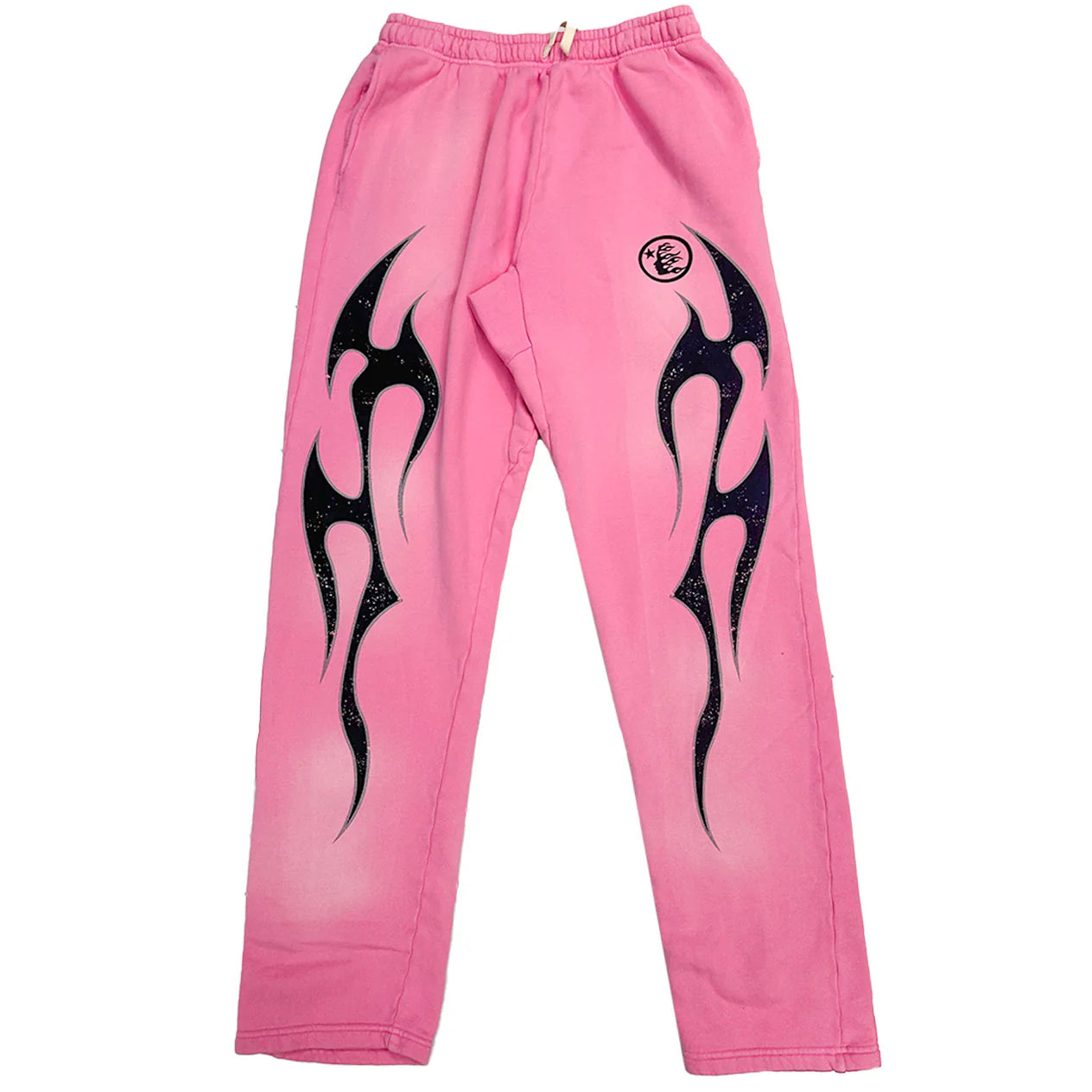 Hellstar-Pink-Flame-Sweatpants-Front.webp