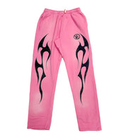 Flame Sweatpants 'Pink/Black'