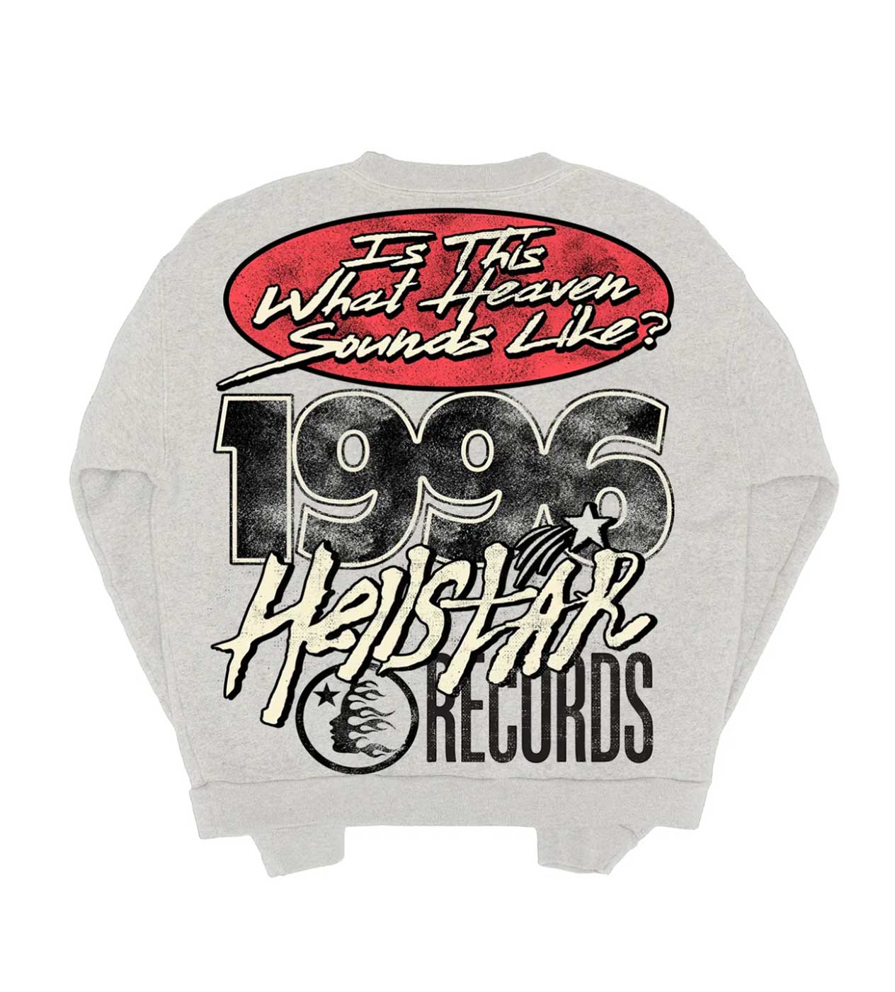 HELLSTAR- Crewneck heather Grey