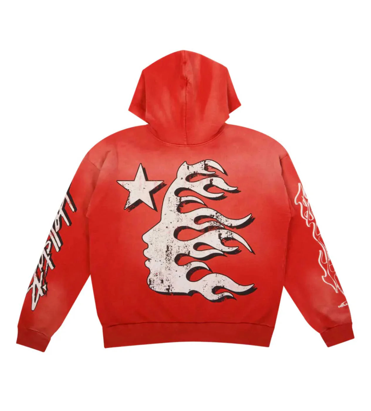 Studios Records Hoodie Washed Red