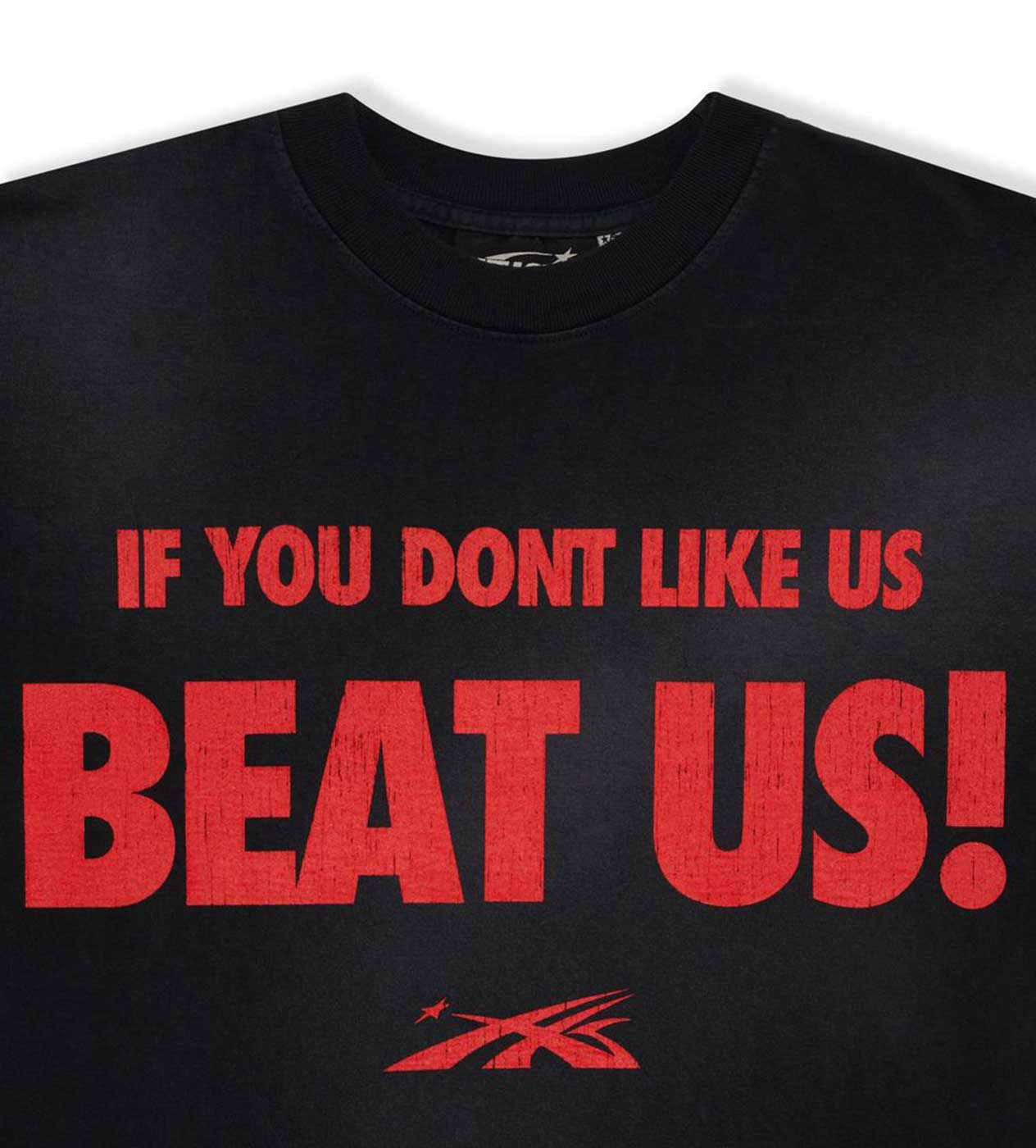 Beat Us! T-Shirt 'Black/Red'