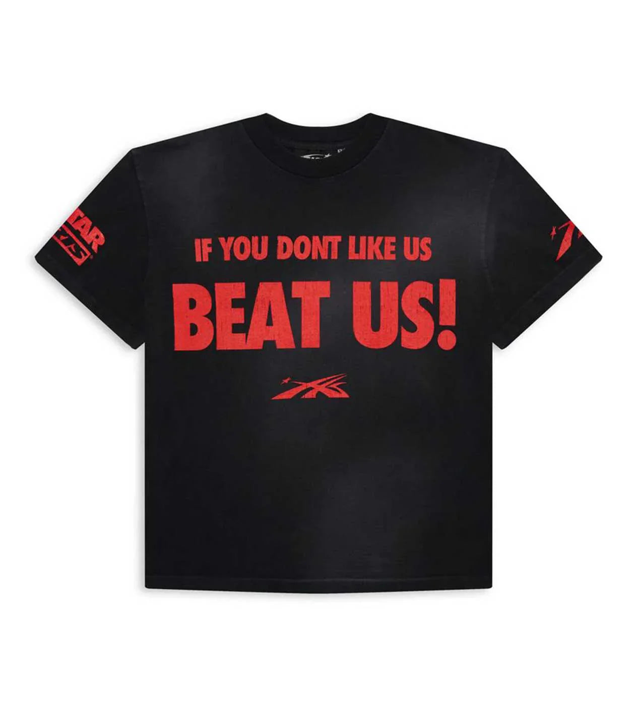 Beat Us! T-Shirt 'Black/Red'