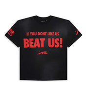 Beat Us! T-Shirt 'Black/Red'
