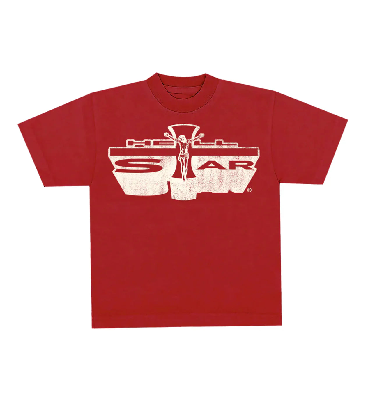 HELLSTAR- Red Jesus Tee