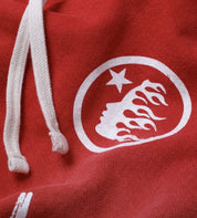 Red Yoga Flare Sweatpants