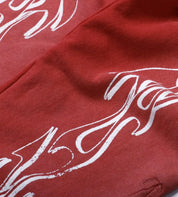 Red Yoga Flare Sweatpants