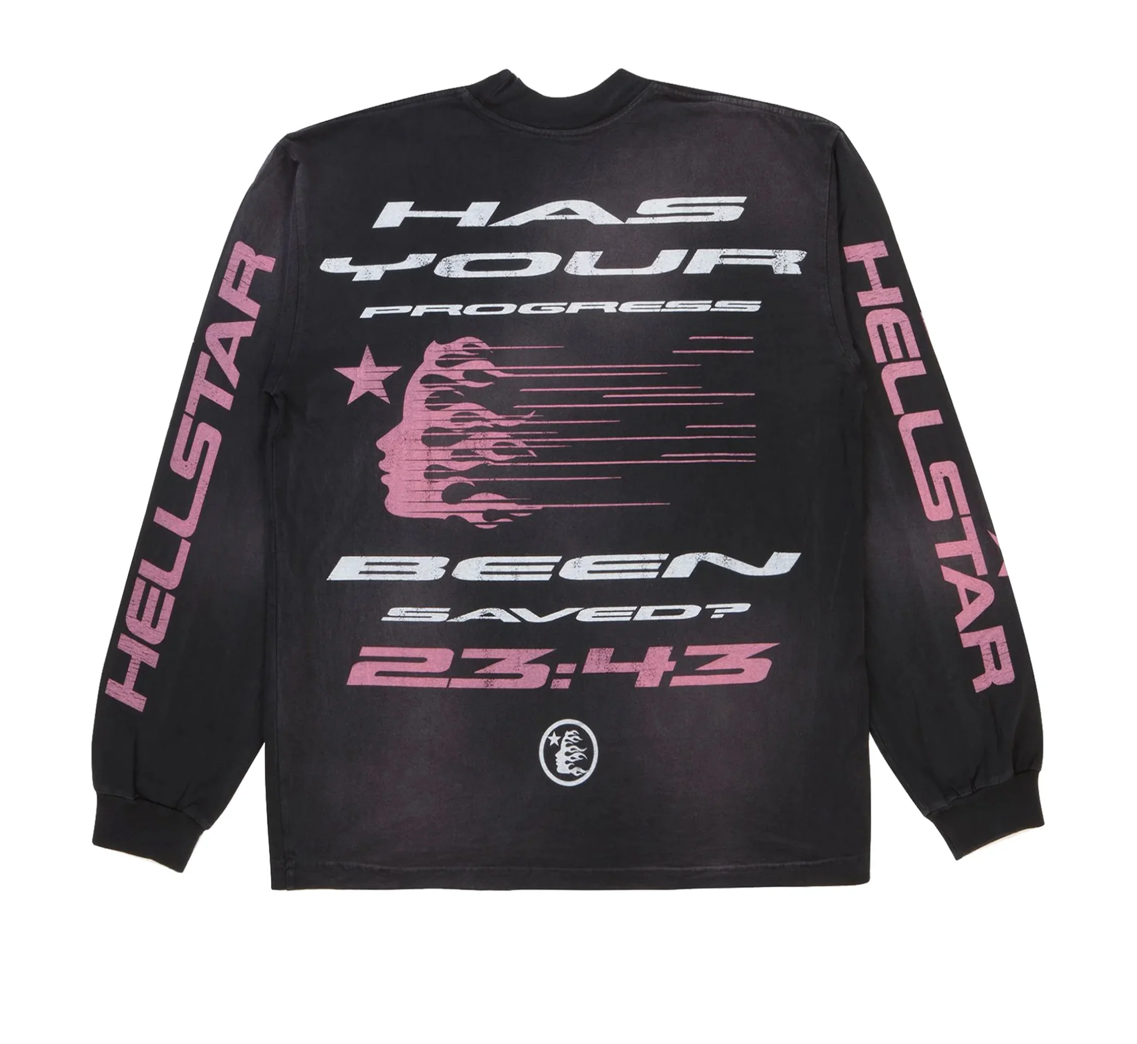 QR Code christ long sleeve tee black