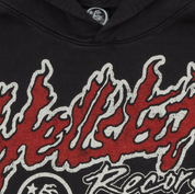 Records Tour Hoodie Washed Black