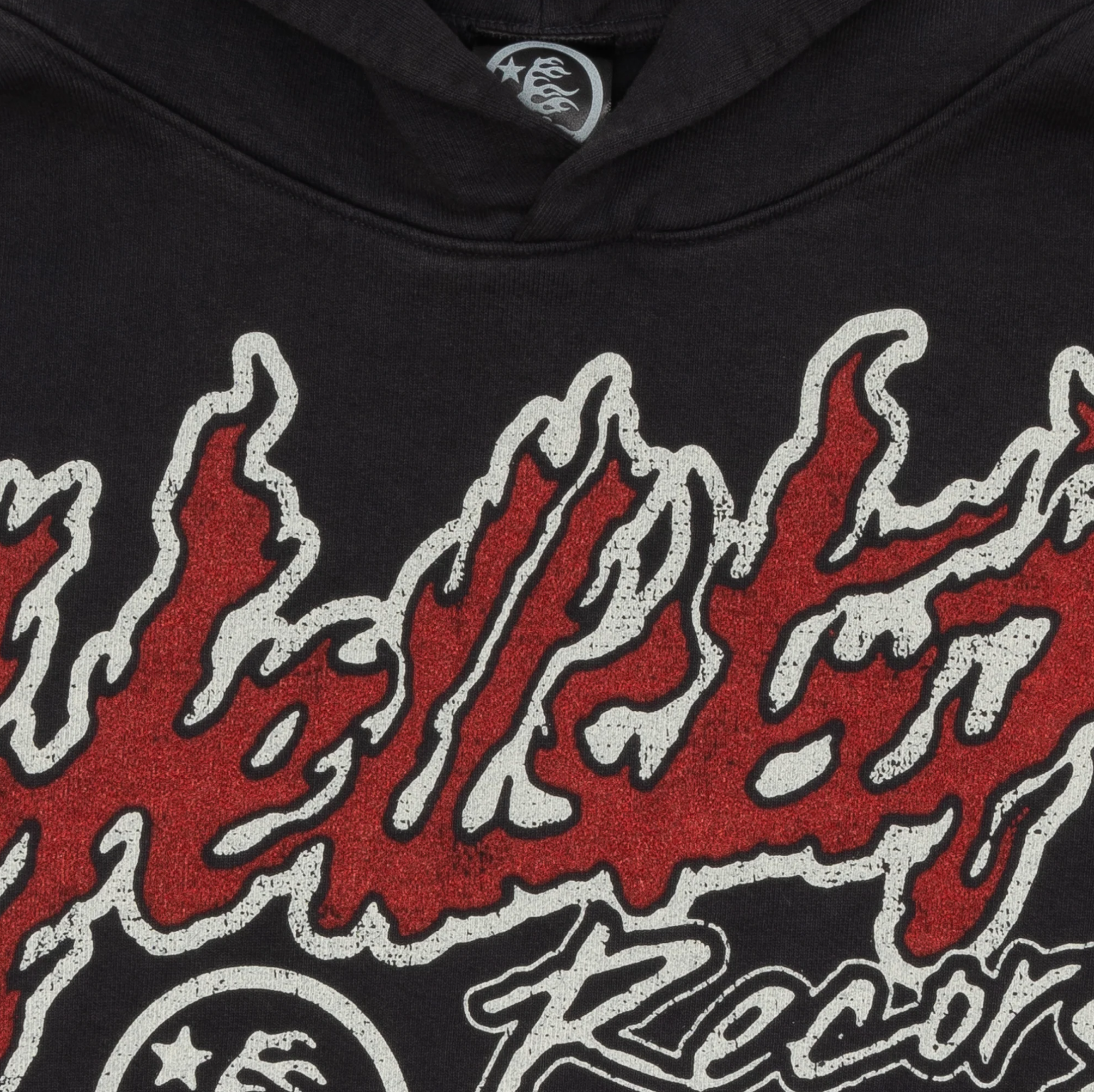 Records Tour Hoodie Washed Black