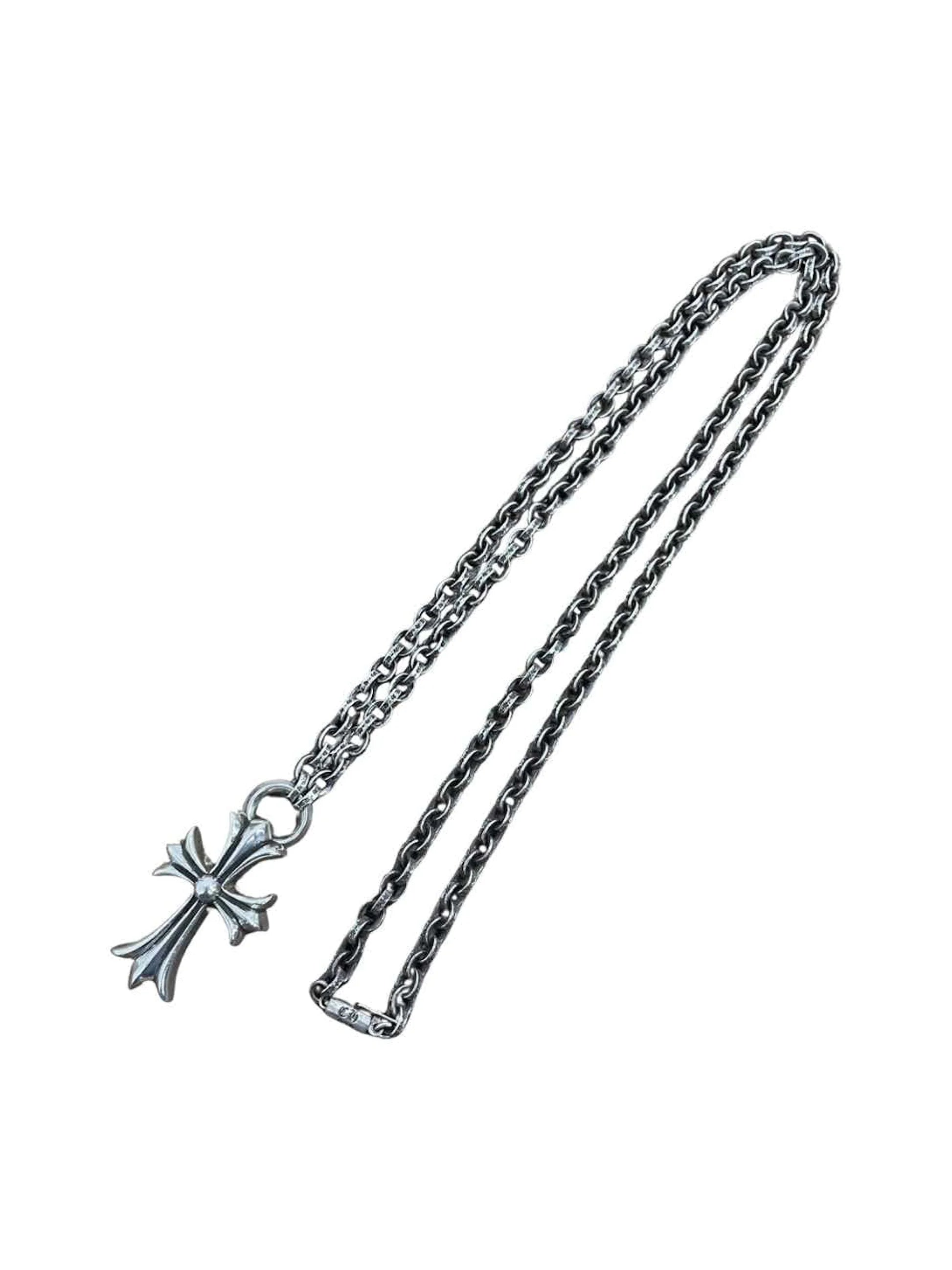 CHROME HEARTS- Cross chain 925