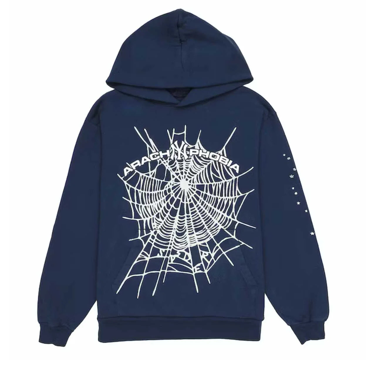 Sp5der-Arach-NY-Phobia-Hoodie-navy-front.webp