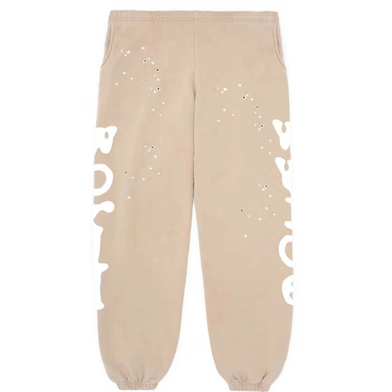 Sp5der-Beluga-Sweatpants-Brown-Front.webp