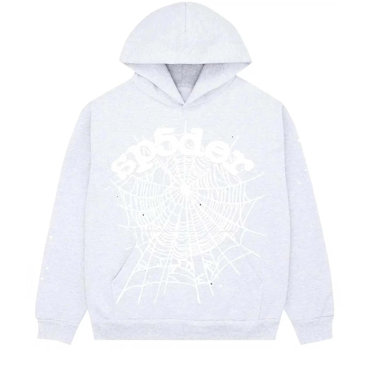Sp5der-OG-Web-Hoodie-Heather-Grey-front-view.webp