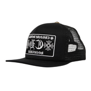CHROME HEARTS- Black/white CH Cap