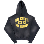 No Guts No Glory Hoodie 'Washed Black'
