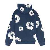 The Cotton Wreath Sweatshirt 'Navy'