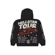 Records Tour Hoodie Washed Black
