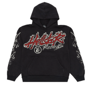Records Tour Hoodie Washed Black