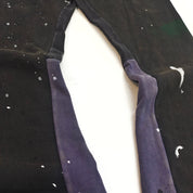 Logo Flare Sweatpants Heather Navy