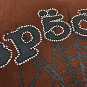 Travis Scott ComplexCon Exclusive Rhinestone Web Hoodie 'Brown'